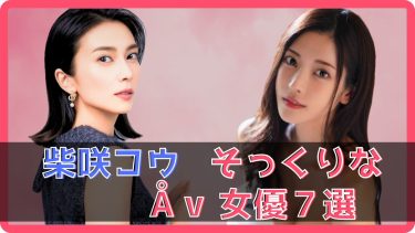 【柴咲コウ】似のAV女優9選、そっくり無修正エロ動画